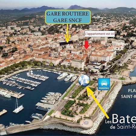 F2 Balcon A 1Minute De La Plage Saint-Raphael  Bagian luar foto